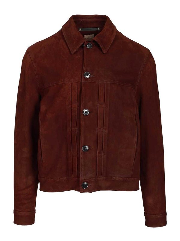 PAUL SMITH: casual jackets - Pleated Trucker Jacket