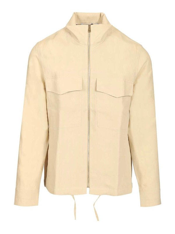 PAUL SMITH: casual jackets - Linen Jacket