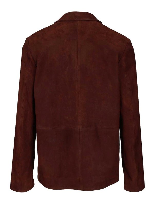 PAUL SMITH: レザージャケット online - レザージャケット - ブラウン