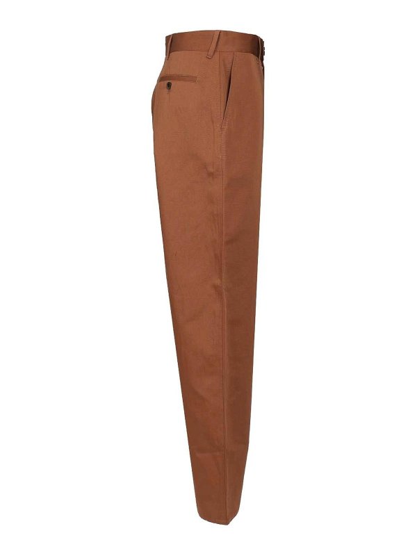The Best Shops PAUL SMITH: pantaloni casual - Pantaloni In Cotone E Lino
