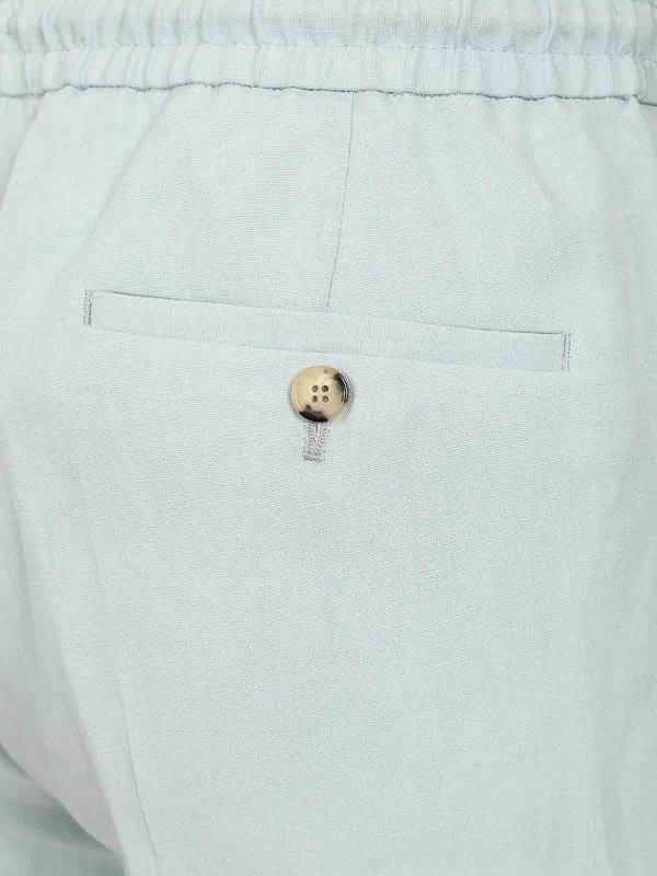 PAUL SMITH buy online Pantalons Décontractés - Bleu Clair