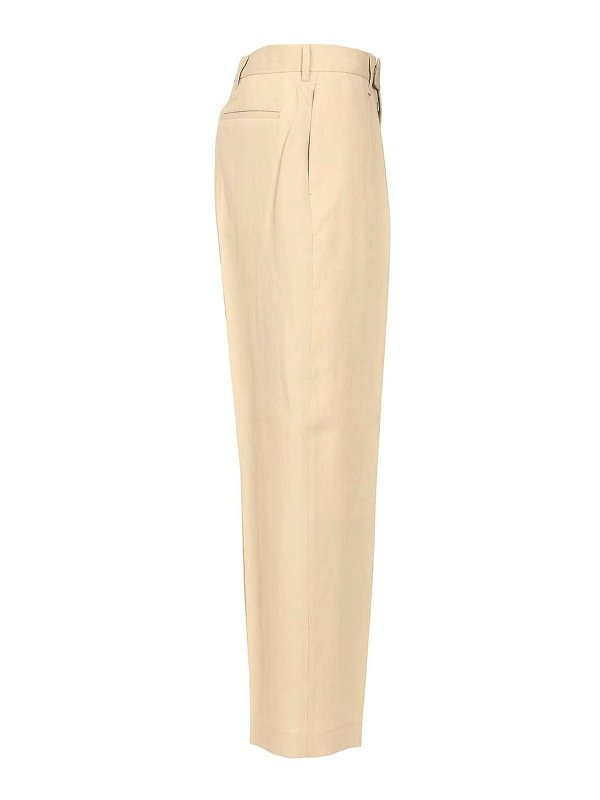 The Best Shops PAUL SMITH: casual trousers - Linen Trousers