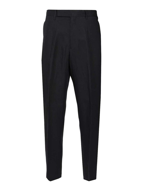 PAUL SMITH: casual trousers - Linen Trousers