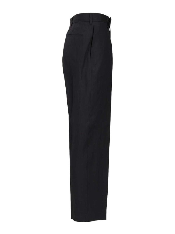 The Best Shops PAUL SMITH: casual trousers - Linen Trousers