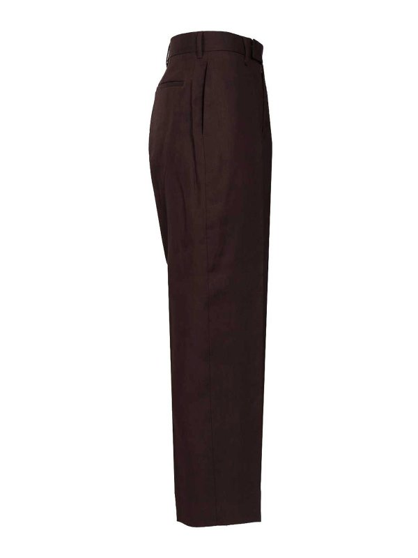 The Best Shops PAUL SMITH: casual trousers - Linen Trousers
