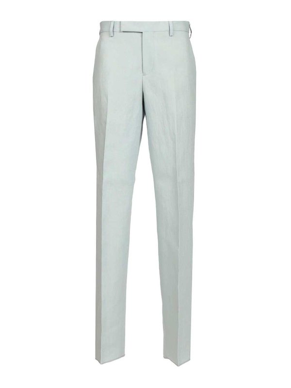 PAUL SMITH: Pantalons casual - Pantalons Décontractés - Bleu Clair