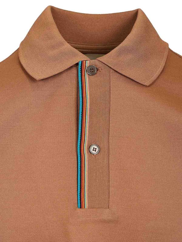The Best Shops PAUL SMITH: Poloshirts - Poloshirt - Braun