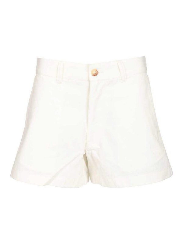 POLO RALPH LAUREN: トラウザーショーツ - ショートパンツ - 白