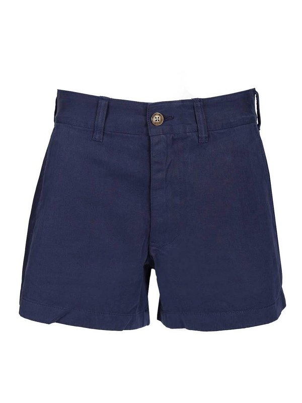 POLO RALPH LAUREN: トラウザーショーツ - ショートパンツ - ブルー