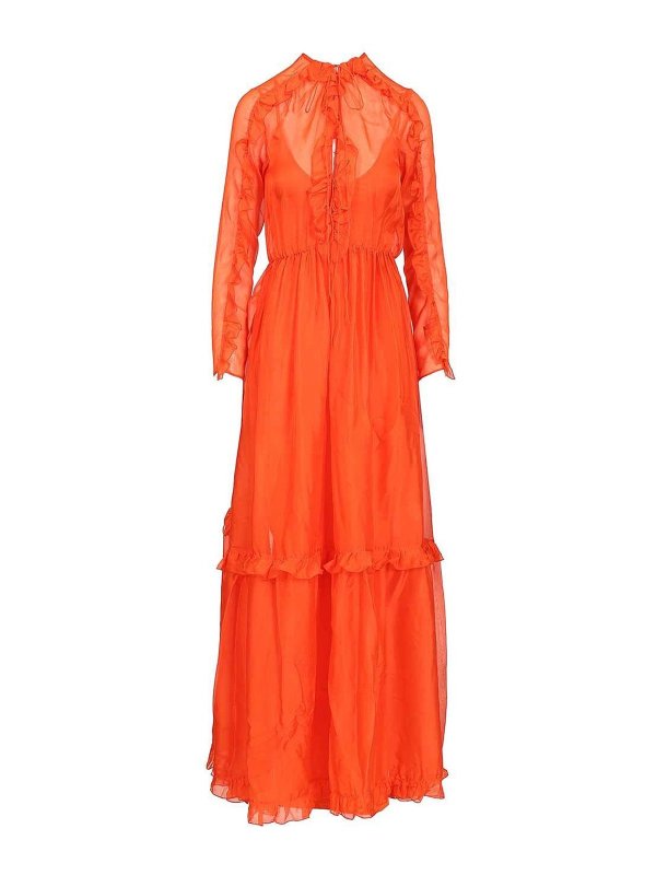 RAQUEL DINIZ: Maxikleider - Maxikleid - Orange