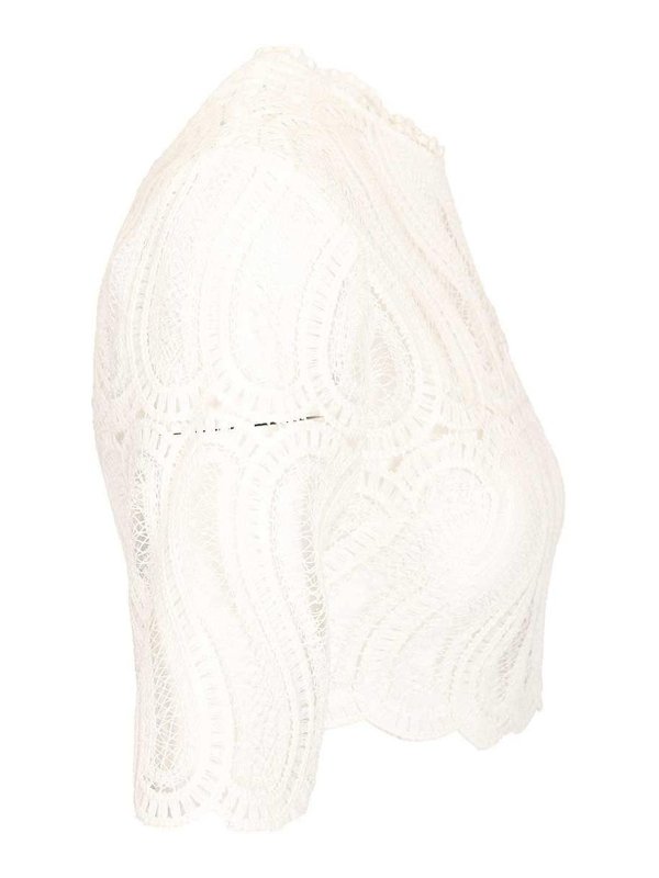 The Best Shops RAQUEL DINIZ: Tops y camisetas sin mangas - Top - Blanco
