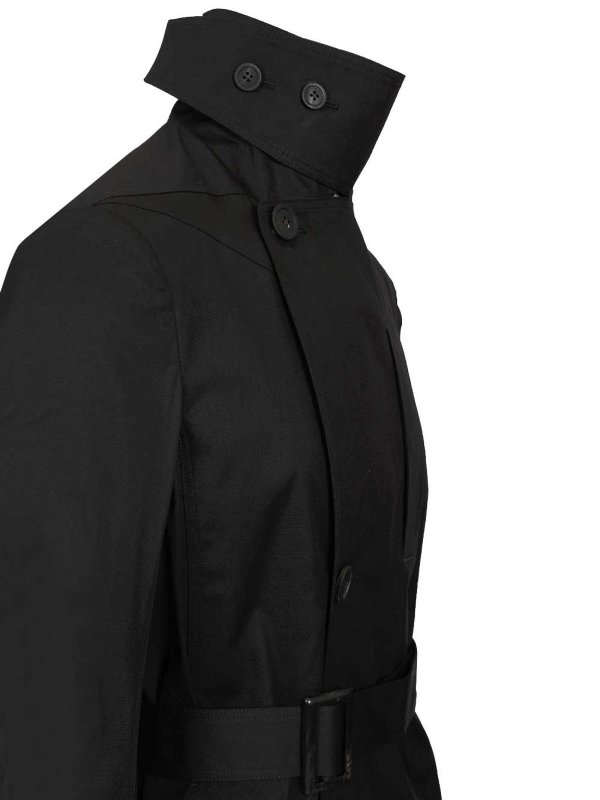 トレンチコート - 黒 shop online: RICK OWENS