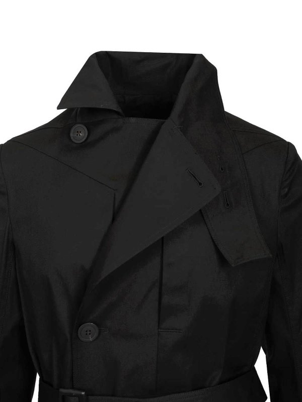 RICK OWENS buy online トレンチコート - 黒