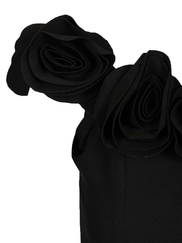 ROTATE Birger Christensen buy online Knielanges Kleid - Schwarz