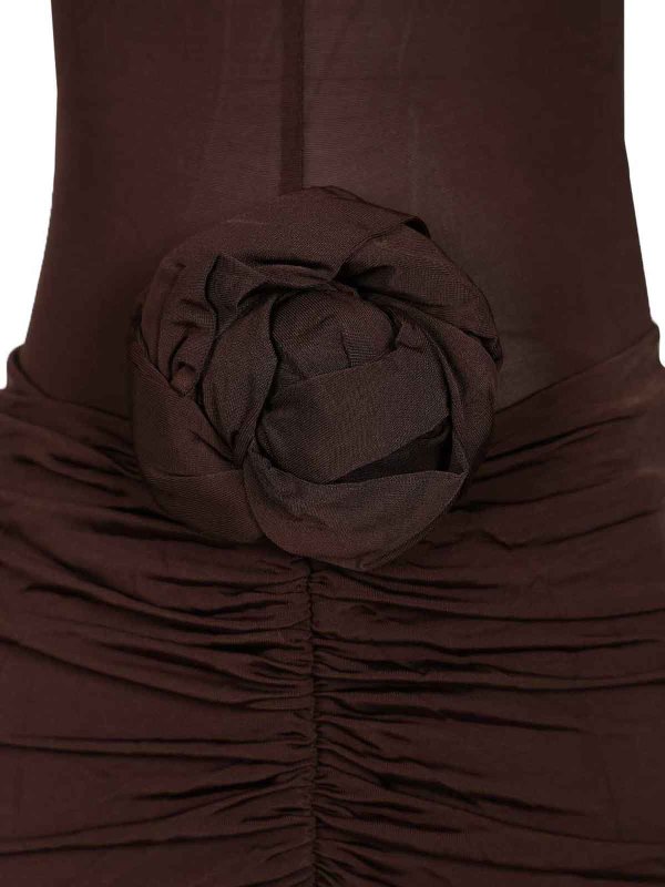 The Best Shops ROTATE Birger Christensen: Kurzes Kleid - Braun