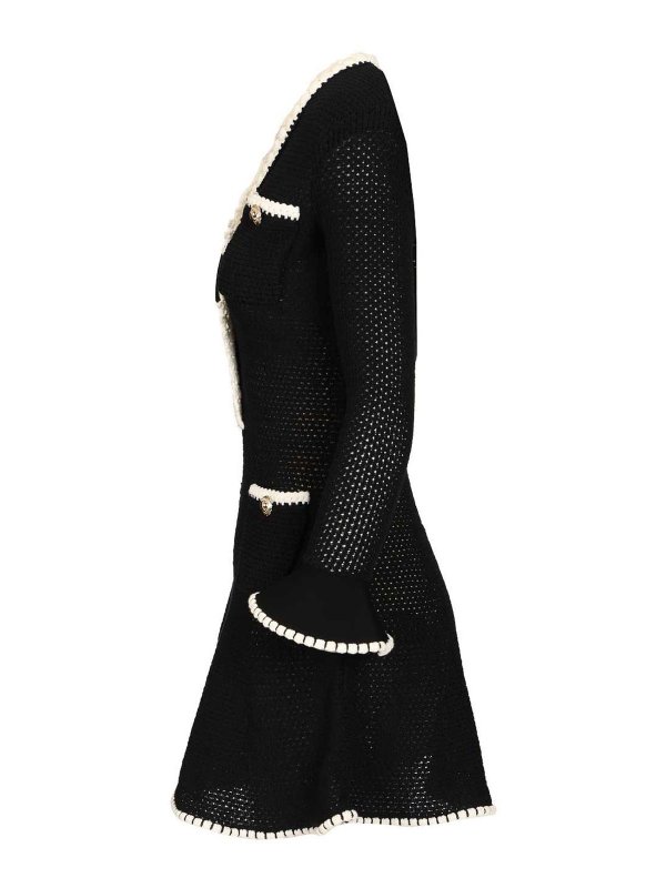 The Best Shops Self Portrait: Robes courtes - Robe Courte - Noir