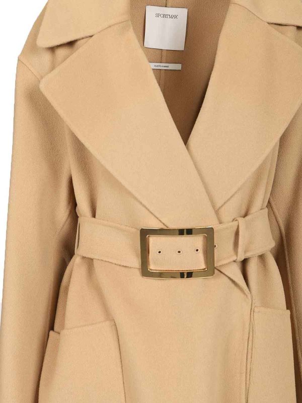 Abrigo Midi - Beis shop online: SPORTMAX