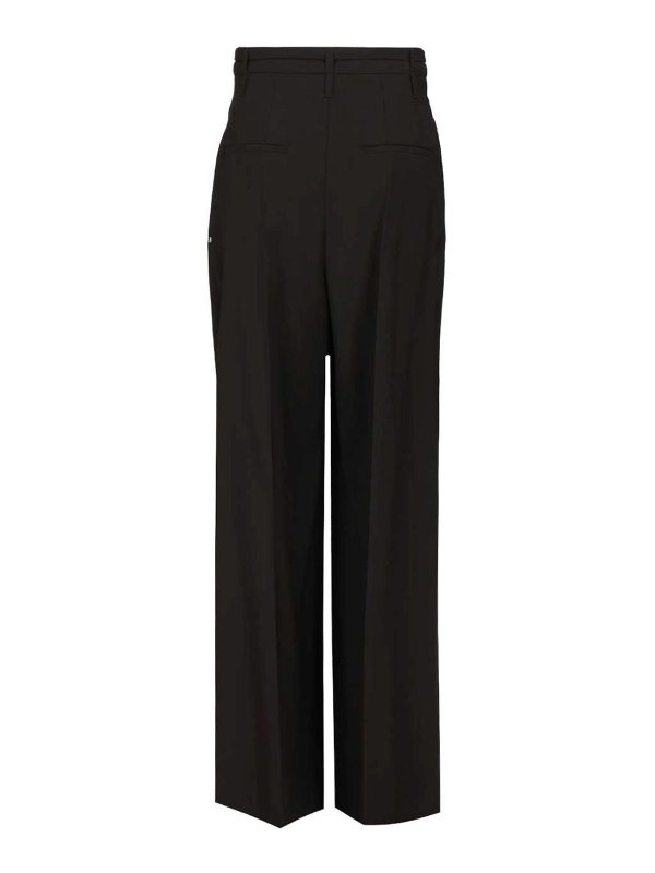 SPORTMAX: カジュアルトラウザー online - カジュアルパンツ - 黒