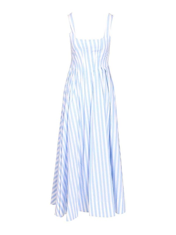 SPORTMAX: Maxikleider - Maxikleid - Hellblau