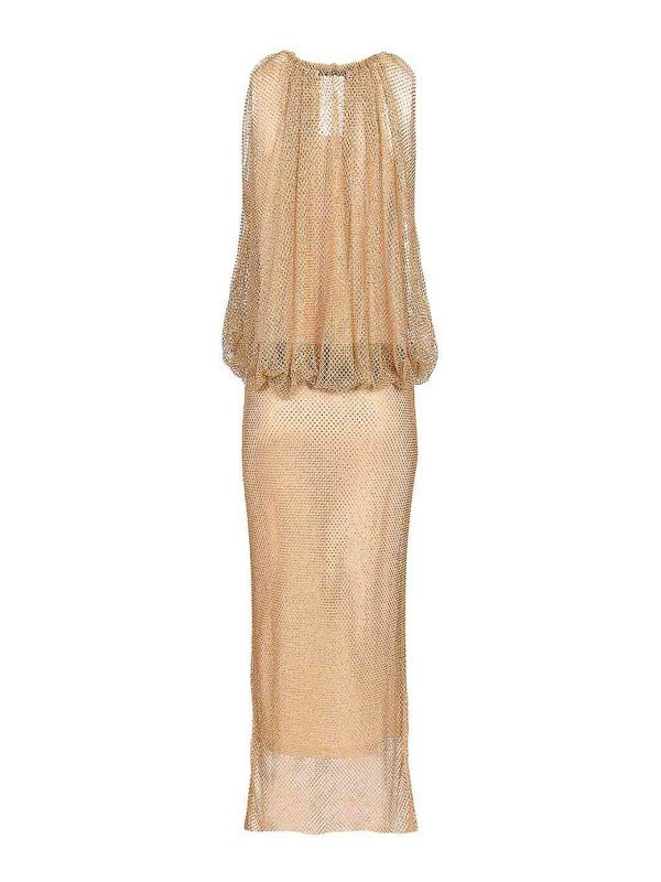 SPORTMAX: Knielange Kleider online - Knielanges Kleid - Beige