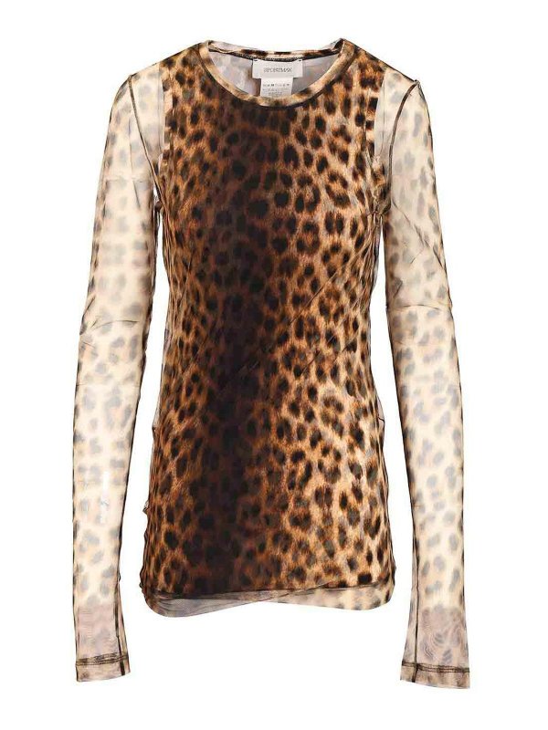 SPORTMAX: Tops und Tank Tops - Top - Animal