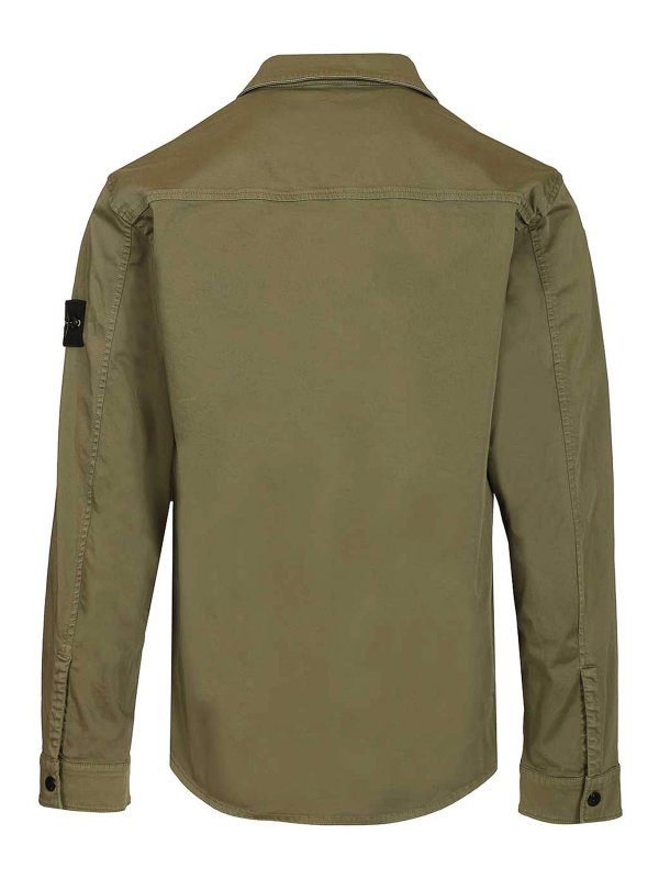 STONE ISLAND: Hemden online - Hemd - Grün