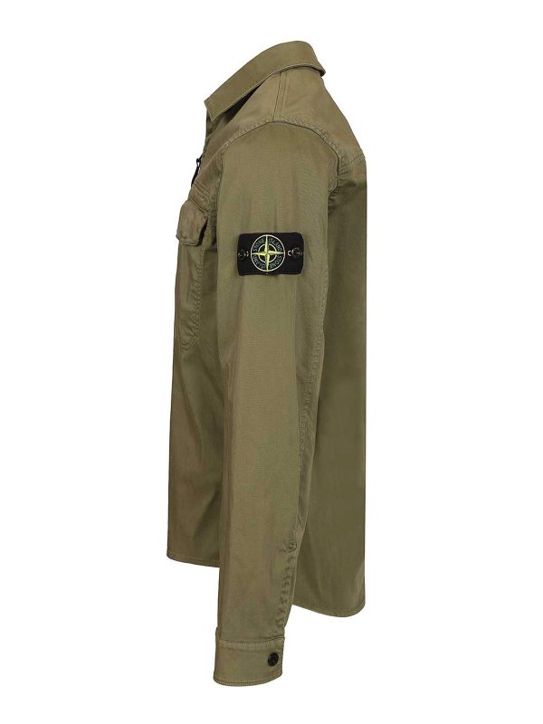 The Best Shops STONE ISLAND: Hemden - Hemd - Grün