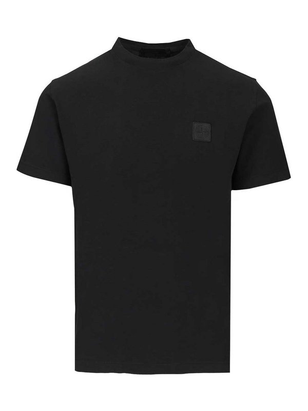 STONE ISLAND: T-shirts - T-Shirt - Blau