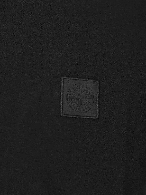 The Best Shops STONE ISLAND: T-shirts - T-Shirt - Blau