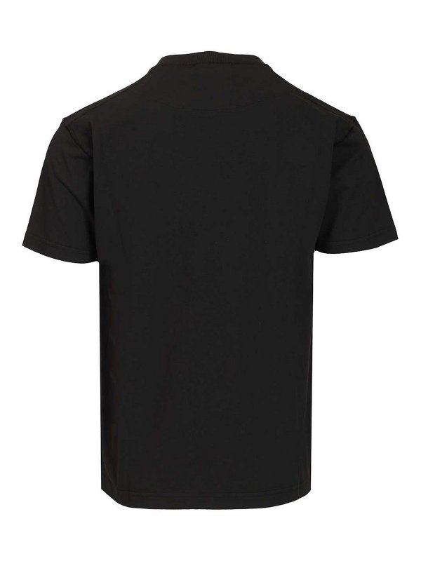 STONE ISLAND: T-shirts online - T-Shirt - Schwarz