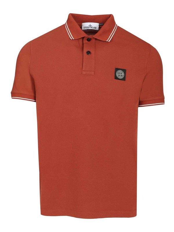 STONE ISLAND: Polos - Polo - Rojo