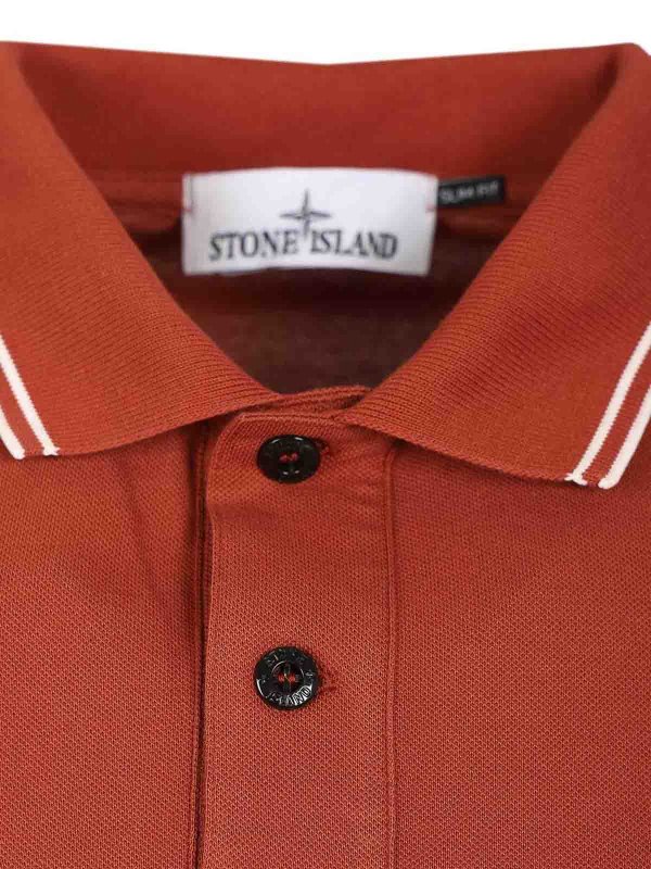 The Best Shops STONE ISLAND: Polos - Polo - Rojo