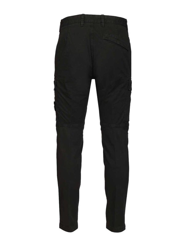 STONE ISLAND: カジュアルトラウザー online - カジュアルパンツ - 黒