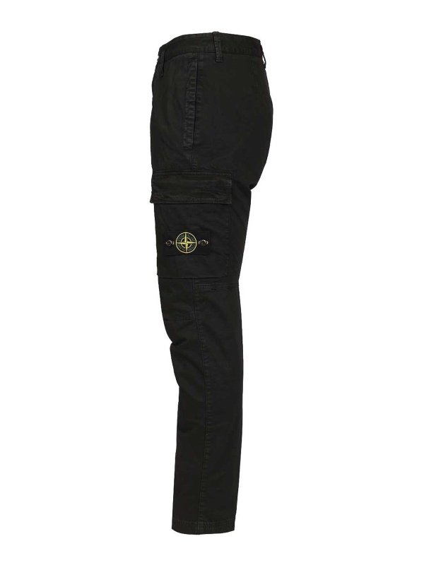 The Best Shops STONE ISLAND: カジュアルトラウザー - カジュアルパンツ - 黒