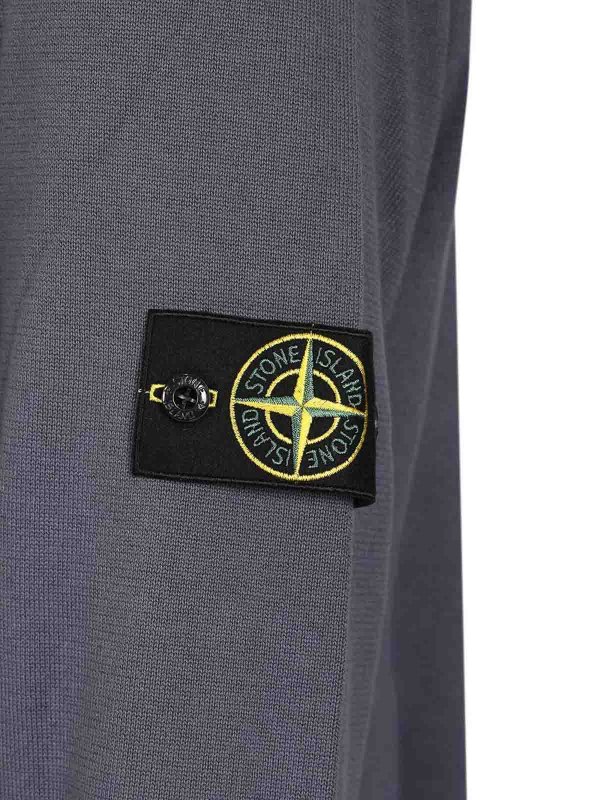 STONE ISLAND buy online Rundhalspullover - Grau