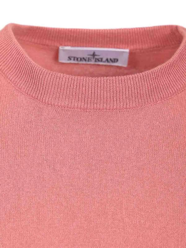 Rundhalspullover - Lila shop online: STONE ISLAND