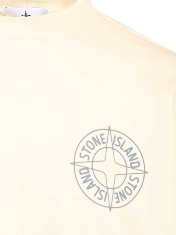 The Best Shops STONE ISLAND: Sweatshirts und Pullover - Sweatshirt - Weiß