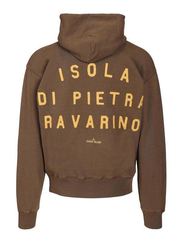 STONE ISLAND: Sweatshirts und Pullover online - Sweatshirt - Dunkelrot