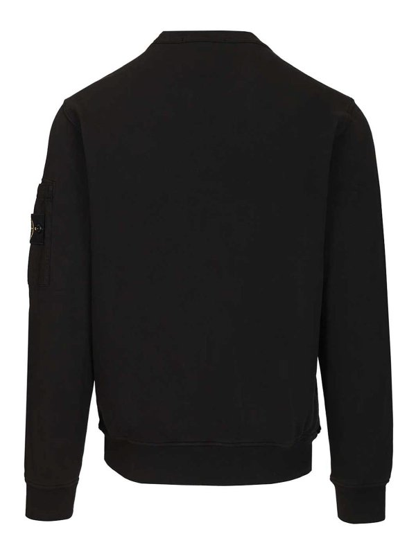 STONE ISLAND: Sudaderas y suéteres online - Sudadera - Negro