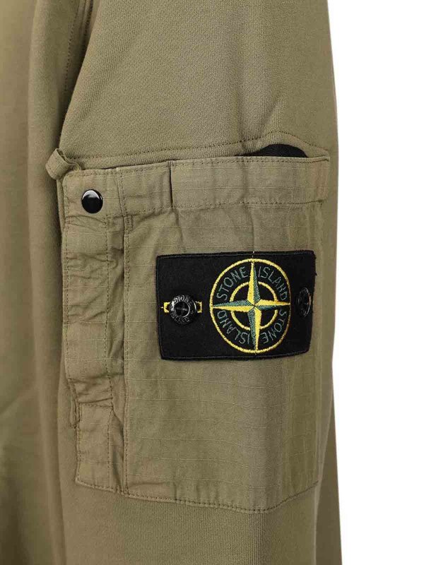 Sudadera - Verde shop online: STONE ISLAND
