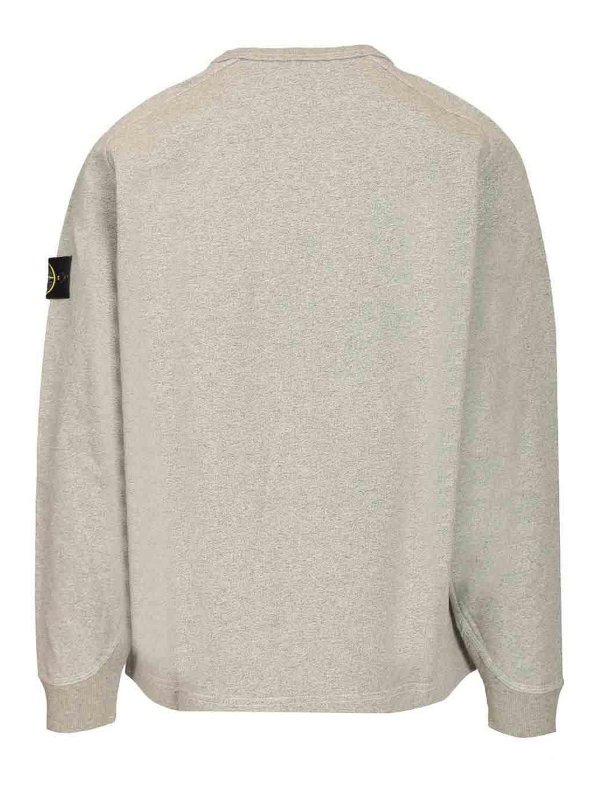 STONE ISLAND: スウェット＆セーター online - スウェットシャツ/セーター - グレー