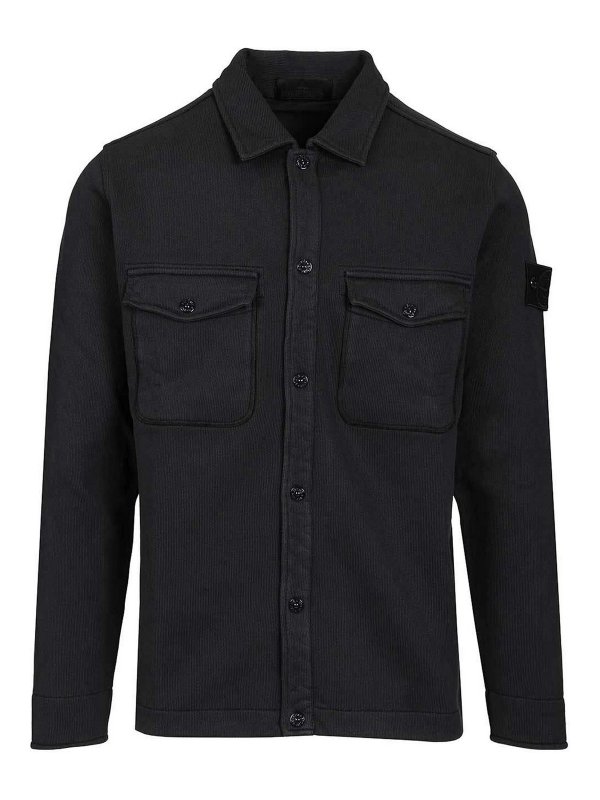 STONE ISLAND: Sweatshirts & Sweaters - Ghost Overshirt