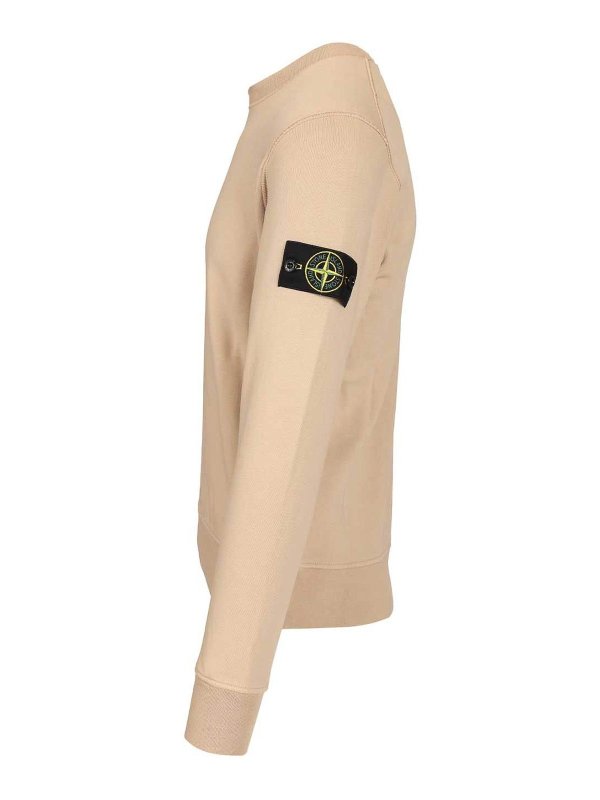 The Best Shops STONE ISLAND: Sudaderas y suéteres - Sudadera - Beis