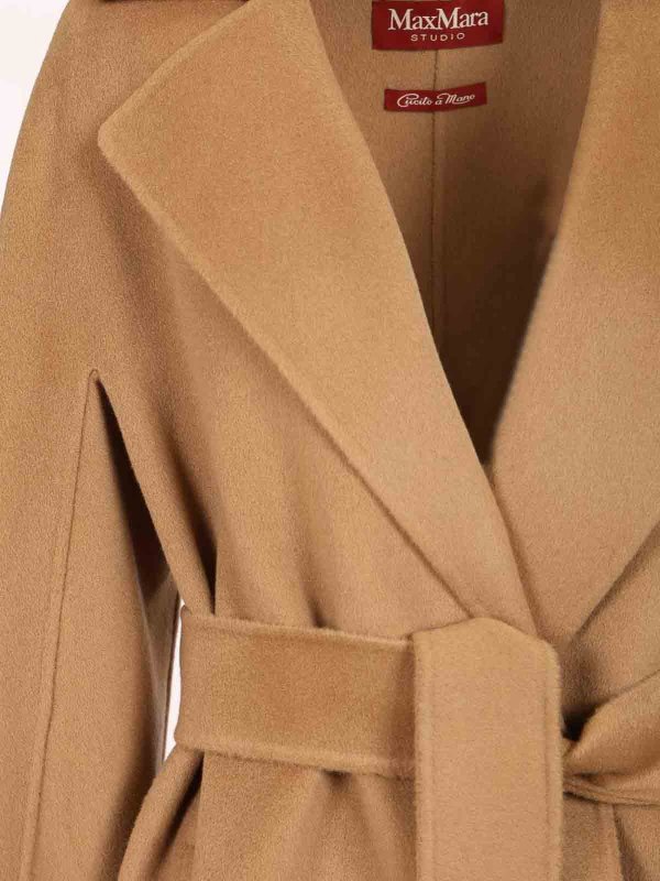 Wool And Cashmere Coat shop online: MAX MARA STUDIO