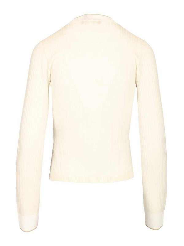 MAX MARA STUDIO: Cárdigans online - Cárdigan - Blanco