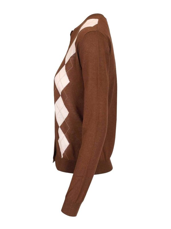 The Best Shops MAX MARA STUDIO: Cardigans - Cardigan - Braun