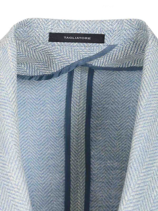 The Best Shops TAGLIATORE: Montecarlo Blazer Herringbone
