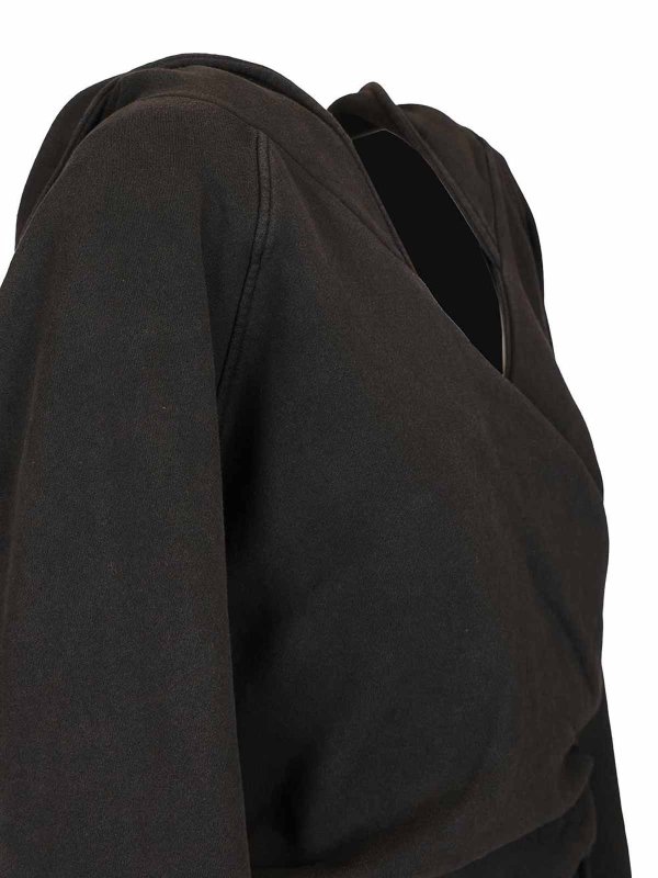 Sudadera - Negro shop online: The Attico