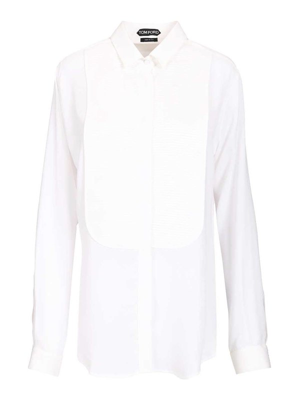 TOM FORD: Hemden - Hemd - Weiß