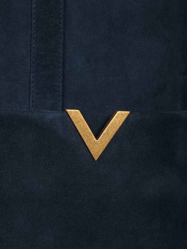 VALENTINO GARAVANI buy online レザーコート - ブルー